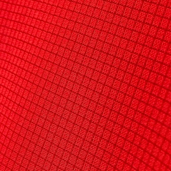 IZOD Golf Shirt Men's Large Red Textured Short Sleeve Three Button Performance - Picture 14 of 14